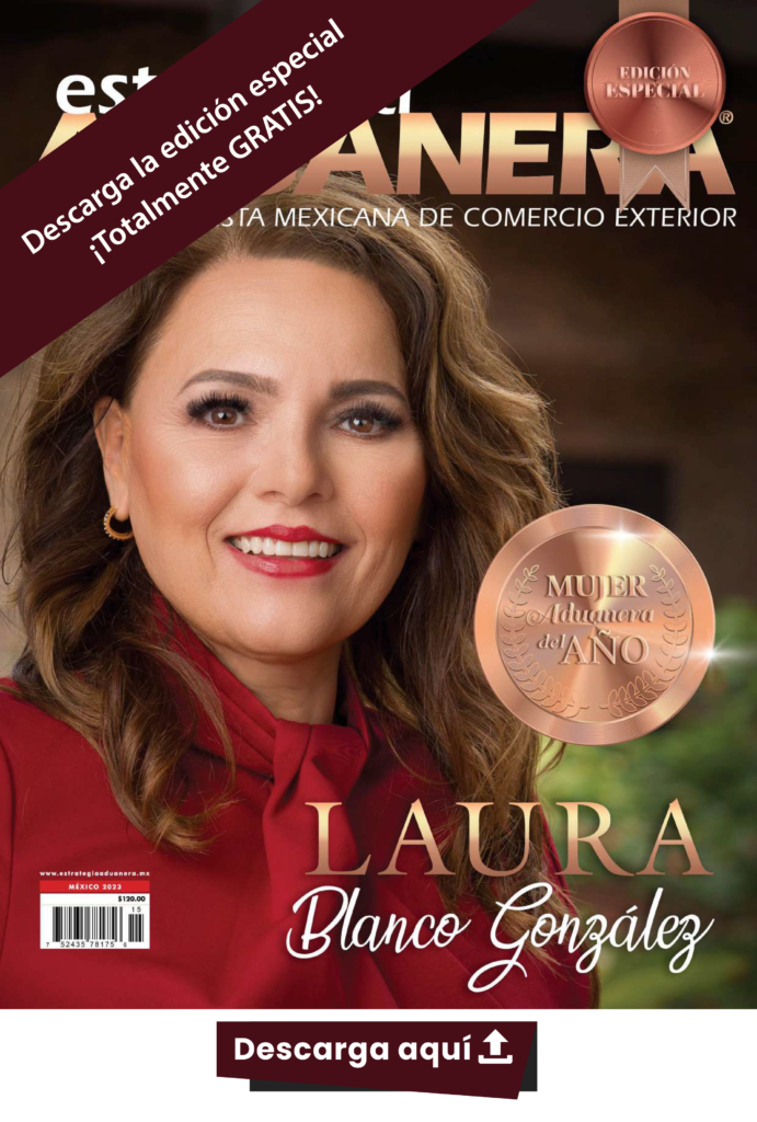 Laura Blanco, mujer del año, apareció en la portada de una revista con una medalla de oro.