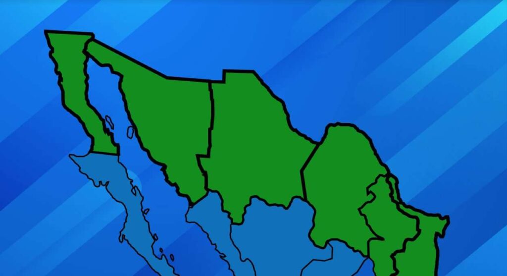Estados del norte de México: potencias exportadoras.
