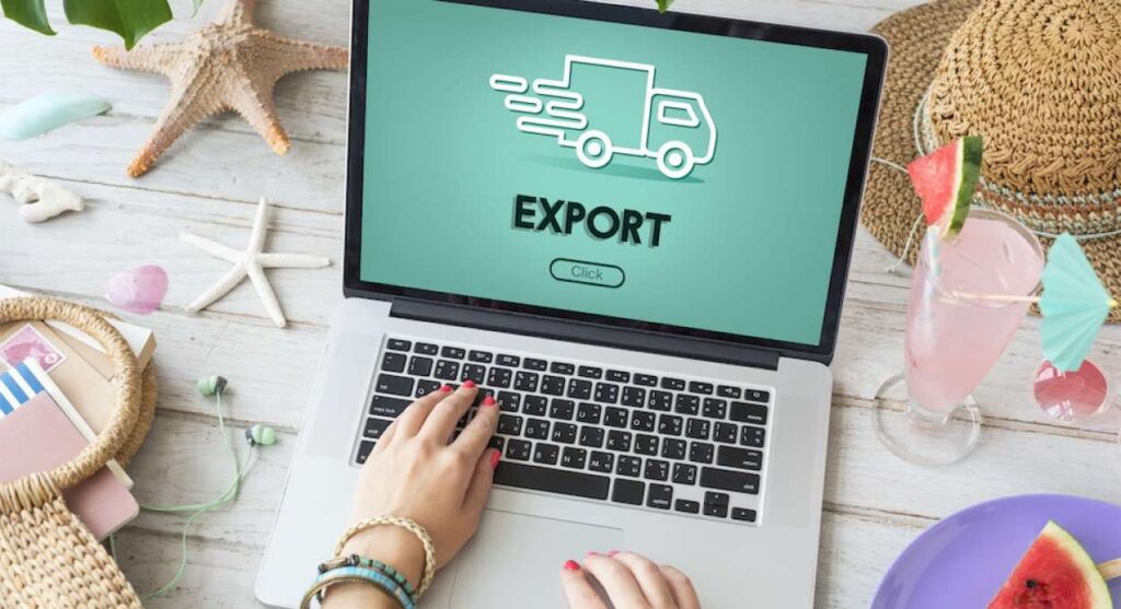 Pasos para exportar tu producto.