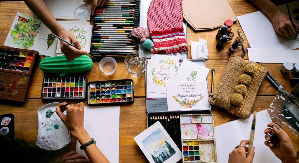 Hobbies creativos para disfrutar desde casa