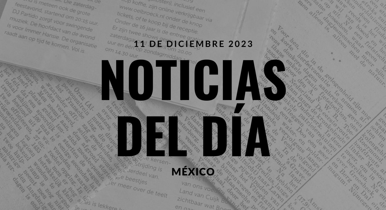 Lunes 11 de Diciembre 2023