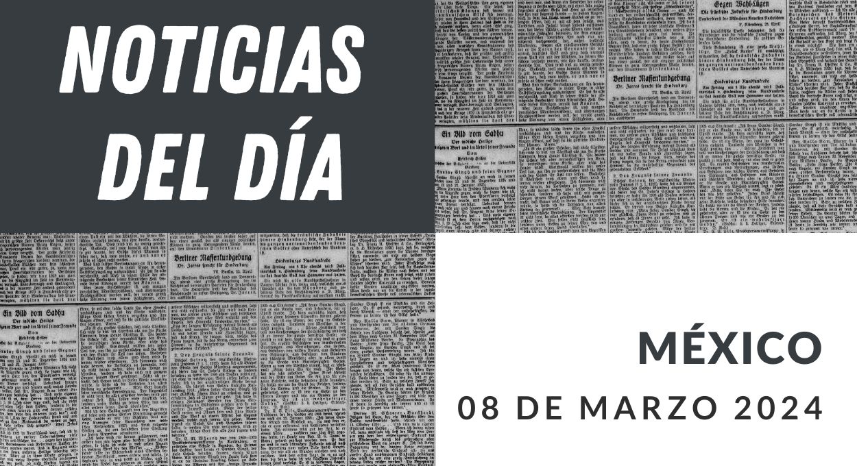 Viernes 8 de Marzo 2024