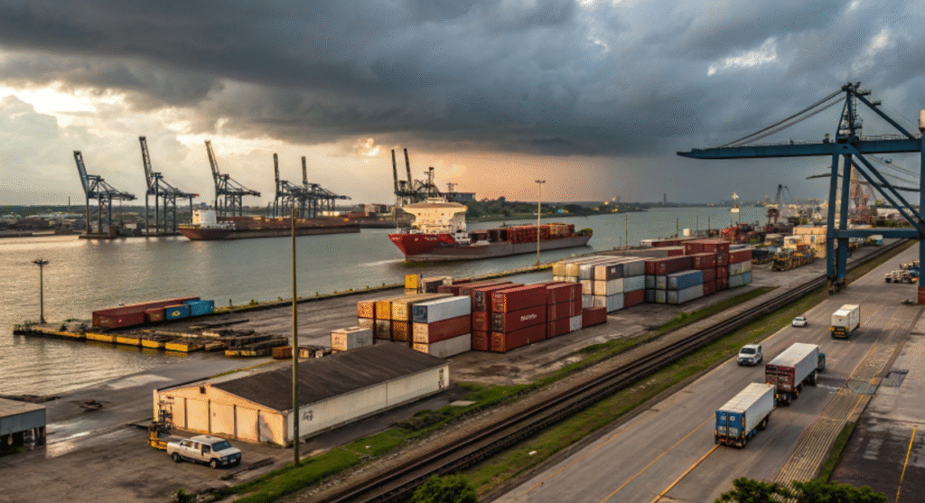 El puerto de Brownsville: enclave estratégico del comercio con Estados Unidos